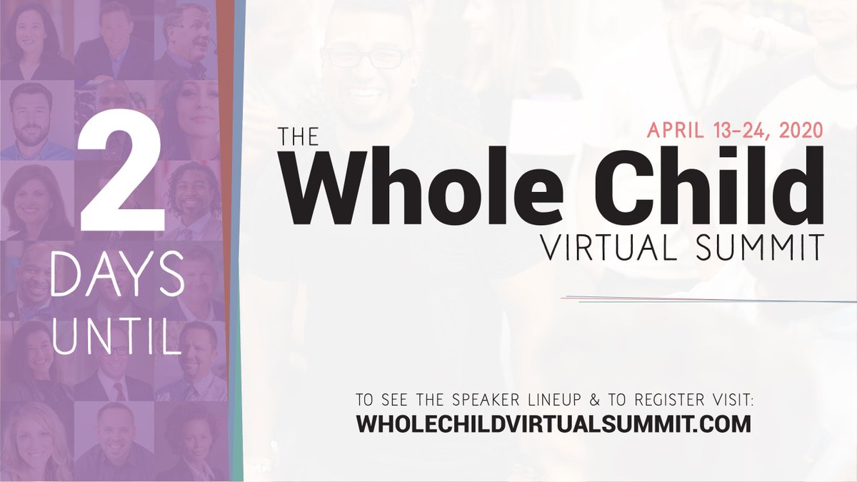 TWO days! The #wholechildsummit is almost here!! 

Which speakers are you most excited to hear from? Let us know in the comments!💜

wholechildvirtualsummit.com