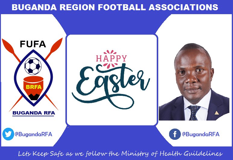 BugandaRFA's tweet photo. We wish you a happy Easter Holiday
#StayHomeStaySafe
#FollowMOHguidelines
@MosesMagogo @OfficialFUFA @kawowosports @FreeStarsFC @synergy_fc__ @Andykawesa1 https://t.co/u97q5927YZ