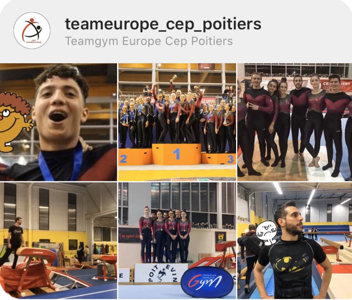 CepGym86's tweet photo. 𝗚𝗼 𝗳𝗼𝗹𝗹𝗼𝘄 @𝘁𝗲𝗮𝗺𝗲𝘂𝗿𝗼𝗽𝗲_𝗰𝗲𝗽_𝗽𝗼𝗶𝘁𝗶𝗲𝗿𝘀 𝗼𝗻 𝗜𝗻𝘀𝘁𝗮𝗴𝗿𝗮𝗺 ! 

Ils y partagent des vidéos d’entraînement, de compétition, et pleins d’autres post pour vous occuper lors de ce confinement 🤗 

☞ https://t.co/GBuXZ6iwQa ☜ https://t.co/3DVYUnPjYw