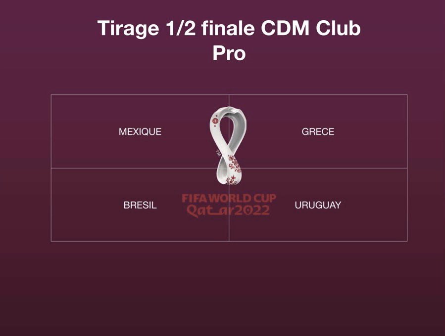 Coupe du monde Club Pro tweet media