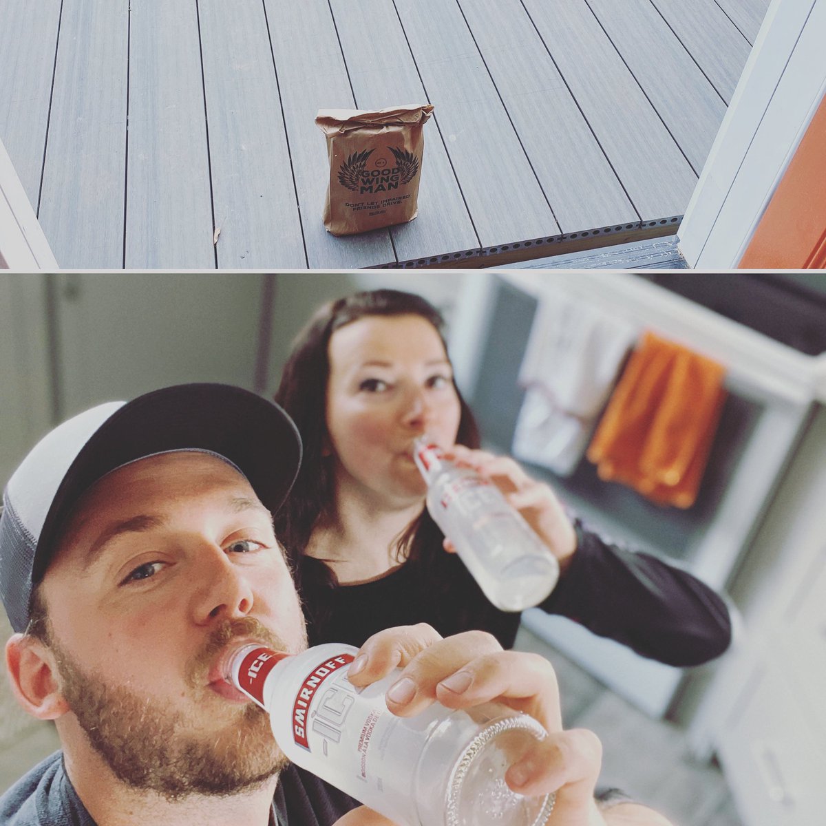 A little Dingdong Iced. Thanks <a href="/duncanbrad/">Brad Duncan</a> for the #ice-olation treat and game on!