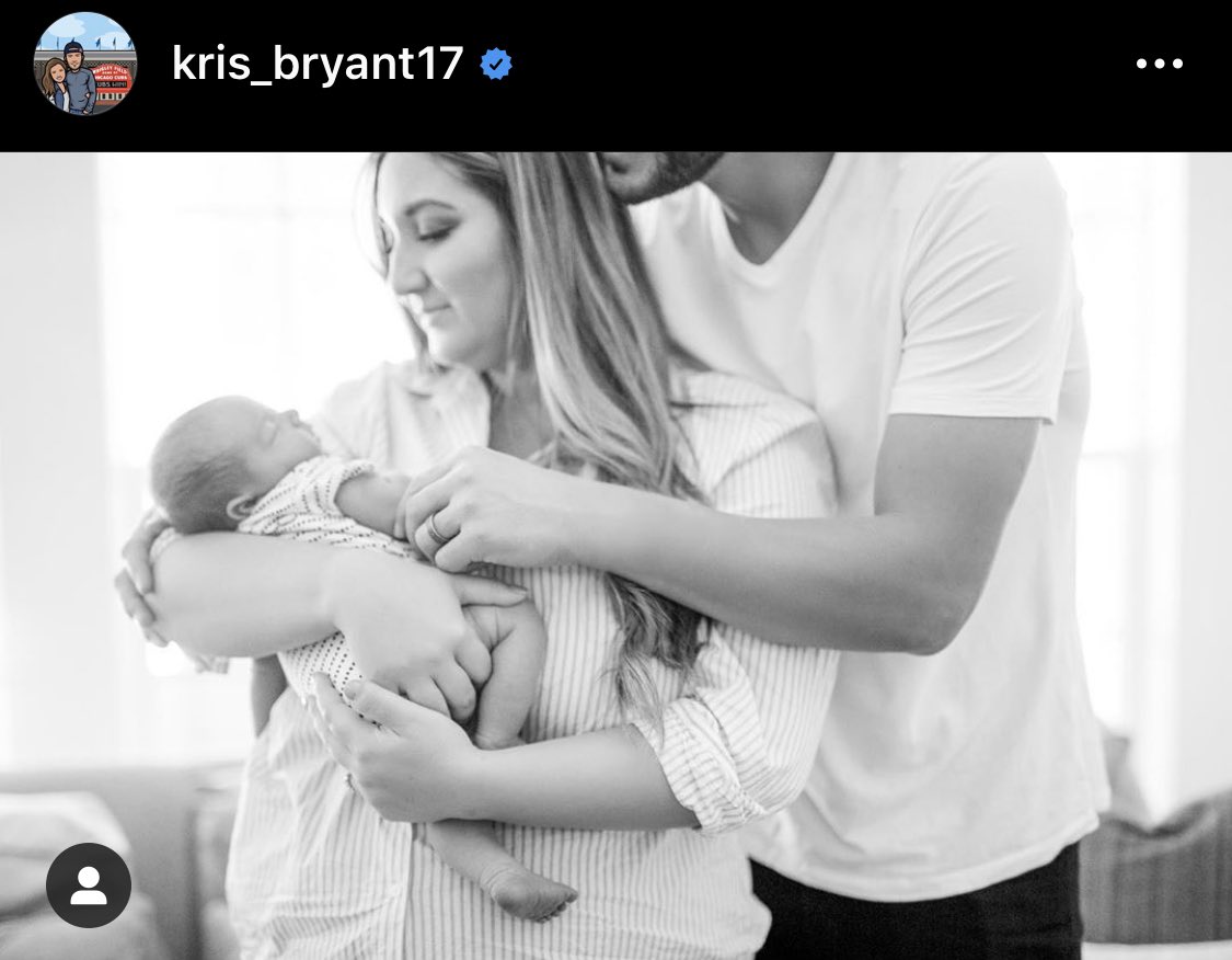 crawlyscubs's tweet photo. Congrats to Kris and Jess Bryant on the birth of their first child, Kyler Lee Bryant!! #Cubs #FutureCub
📸Via the Bryant’s IG https://t.co/uuykpIWTZp