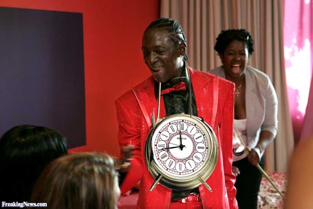 Your boy Flavor Flav has the time. 