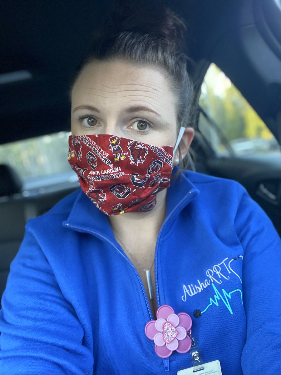 amtreen's tweet photo. Got a new mask to wear at work tonight #gamecocks #covid19 https://t.co/OxIb2pl5G0