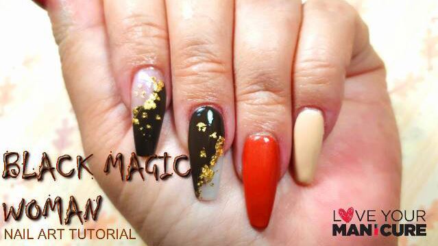 LYManicure's tweet photo. BLACK MAGIC WOMAN \\ DAY 4 https://t.co/xV6UuYB7iM https://t.co/VpzvVealCn