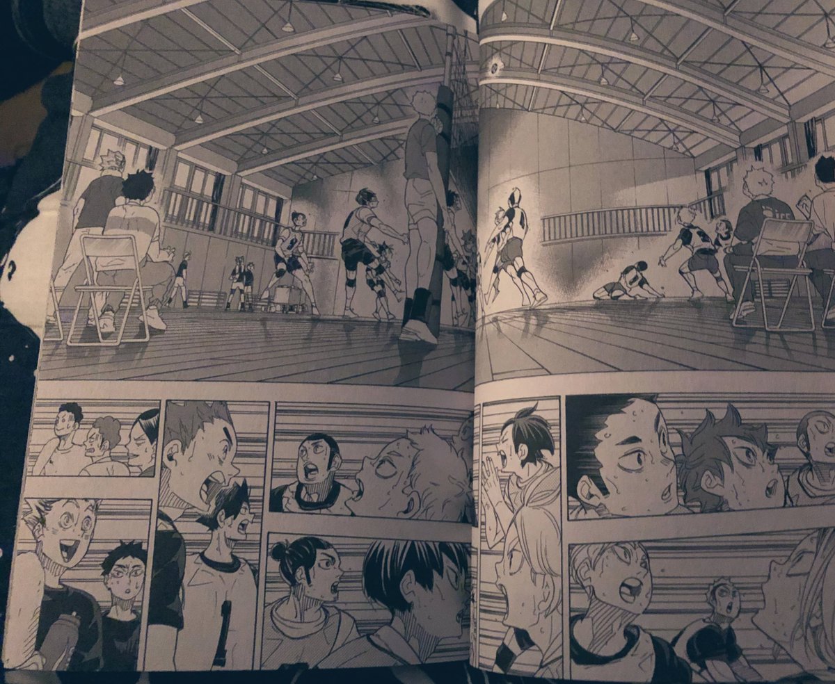 LJ_Hollywood's tweet photo. This callback 😤😤😤😤😤
#Haikyu!! #Volume37 https://t.co/HvaDm1TVmM
