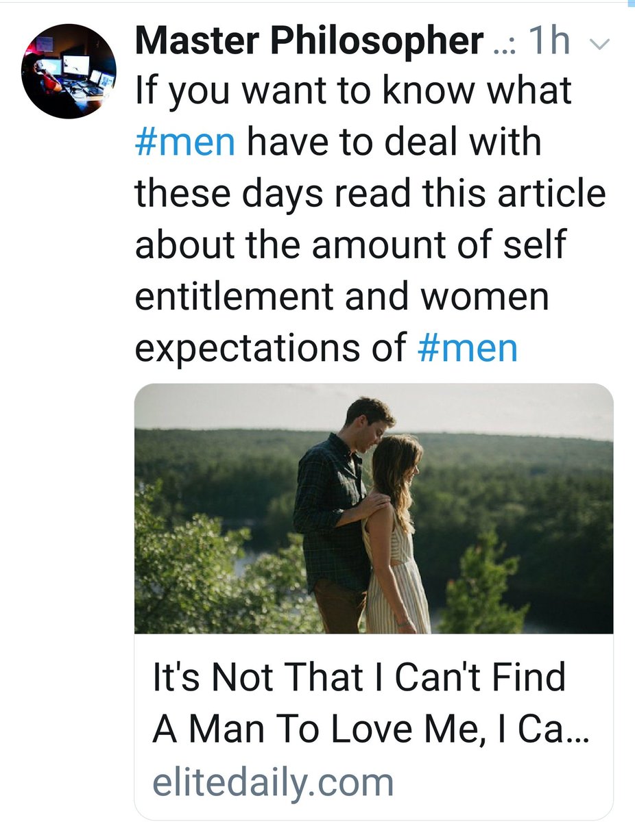 Women: "I just want a man who isn't an asshole, who reads the news, and who can make me cum."Men's Rights Activists: "What the actual fuck!"
