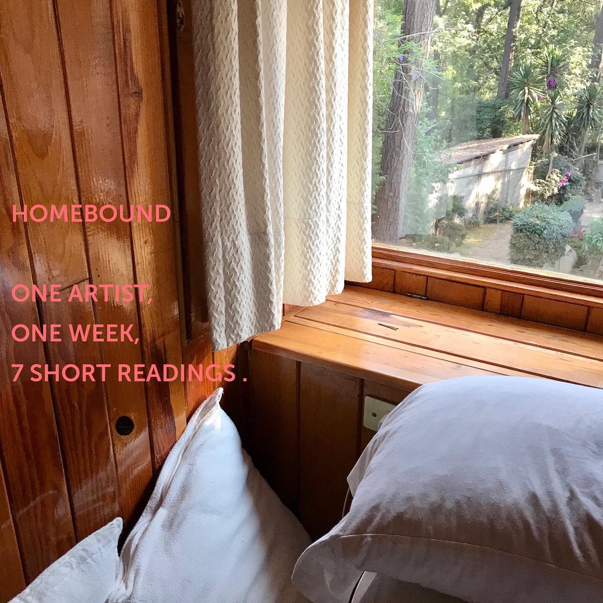 FPedraglio's tweet photo. #homeboud

A good routine being a fundamental strategy to cope with self isolation, @juandelacosa starts #howmbound, a program of short readings from some of its authors. We start with three!
.
Three weeks
.
Three artists
.
One short reading per day https://t.co/M5ikFKAmg8