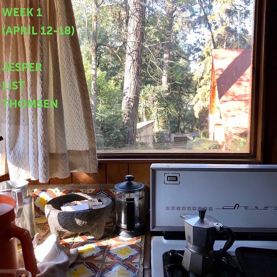 FPedraglio's tweet photo. #homeboud

A good routine being a fundamental strategy to cope with self isolation, @juandelacosa starts #howmbound, a program of short readings from some of its authors. We start with three!
.
Three weeks
.
Three artists
.
One short reading per day https://t.co/M5ikFKAmg8
