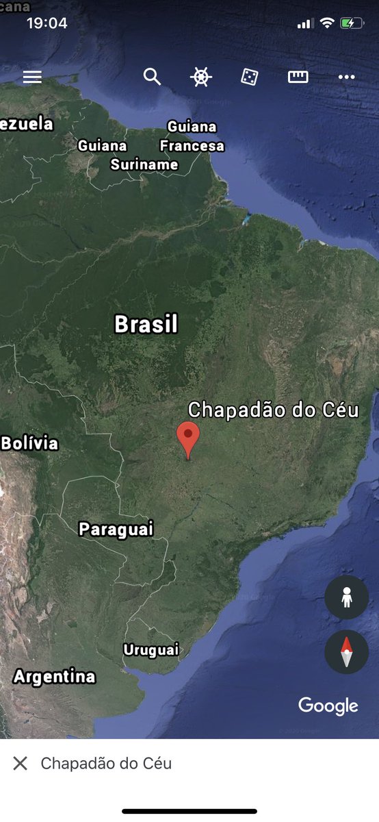 Chapadão Do Céu on the map