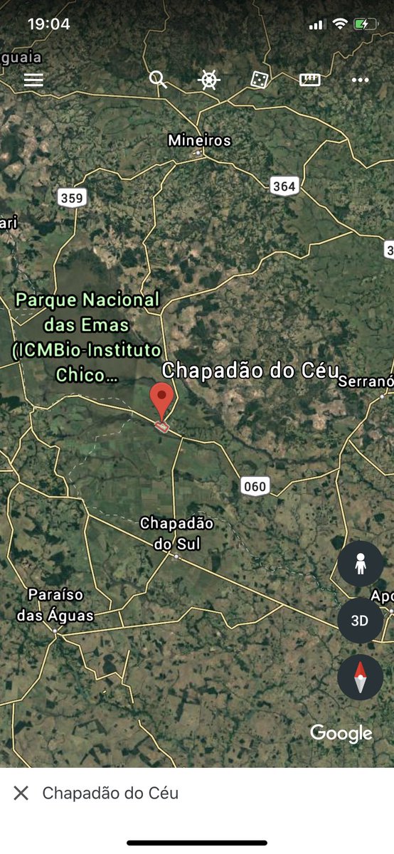 Chapadão Do Céu on the map