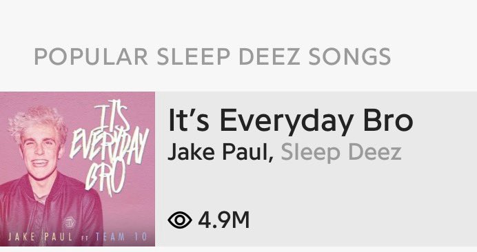 just so yall know, sleep deez also produced "its everyday bro"
