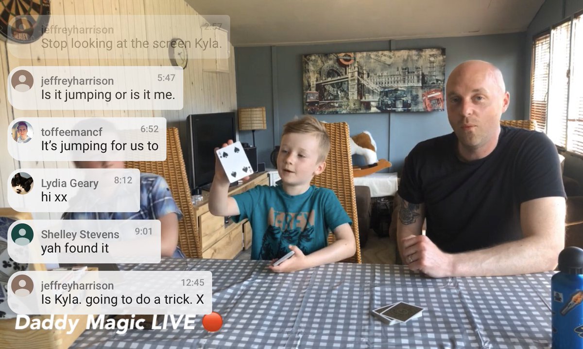 DaddyMagic7's tweet photo. Thanks to everyone who joined us for our SECOND LOCKDOWN LIVESTREAM. #3 will be at 7pm (UK) on Wednesday ♦️♠️♥️♣️
#daddymagic #lockdown #quarantine #livestream https://t.co/1ZzHVR29In