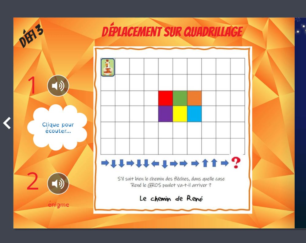 ScapEdu's tweet photo. Le jeu de Josette et René, un #escapegame virtuel de @ozyremi pour les MS/GS.
6 défis, 6 énigmes, beaucoup de plaisir et de variété ! Créé avec @BookCreatorApp et @LockeeFr 

Sur S'CAPE : https://t.co/jXBpSrwFh5

#egpeda #ContinuitéPédagogique #seriousgames #maternelle https://t.co/dCTE6VMuqW