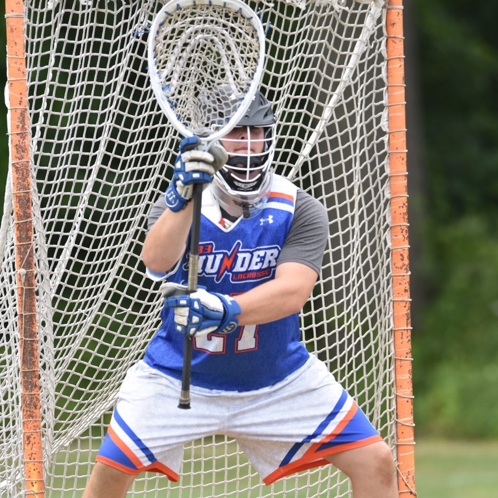 thunderlacrosse's tweet photo. Final Four bound. Who’s moving on? Cast your vote on our Instagram Story now! #goaliewars 

🗳 https://t.co/U5hSkJDoU9

@nick15floyd (⚡️’20)
@zachmusial_23 (⚡️’19)
@c_higgins7 (⚡️’20)
@w_deskey09 (⚡️’20) https://t.co/0J7L73xC2y
