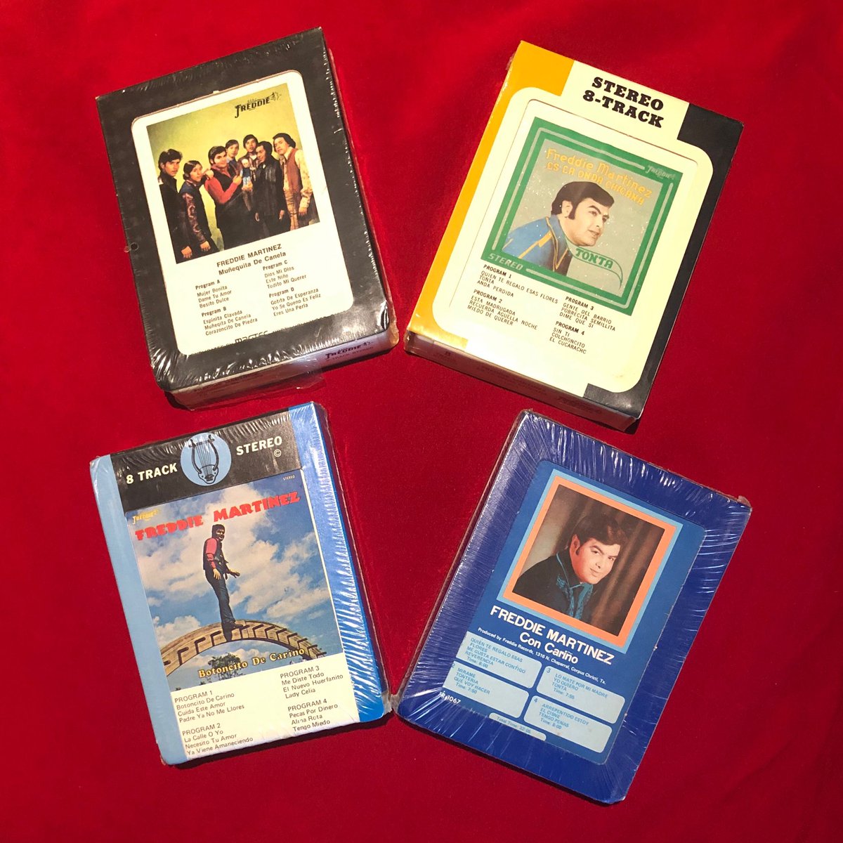 freddierecords's tweet photo. Happy National Eight-Track Tape Day!
Do you have any eight-track tapes and a player? Show us your collection. Be sure to listen to them and share your favorite tracks with us. #EightTrackDay #NationalEightTrackTapeDay #ClassicMusic #FreddieRecordsArtists ๐ถ๐ง https://t.co/YqeRN6md7b