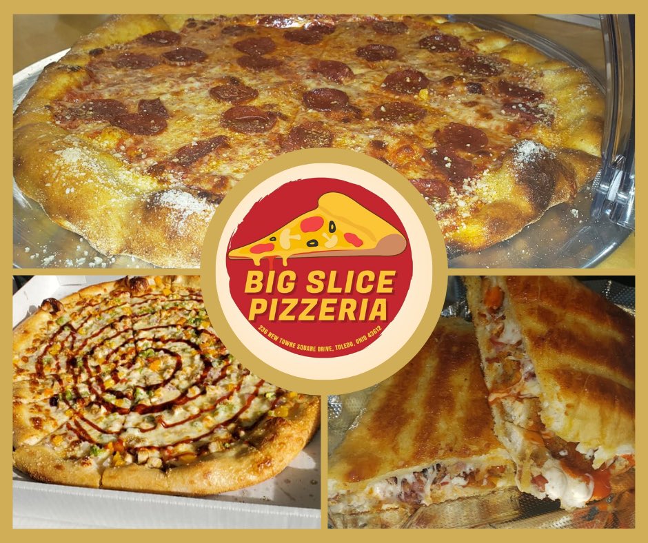 OrderOnTheWay's tweet image. Check out our New Restaurant Partner BIG SLICE!! #orderontheway #orderlocal