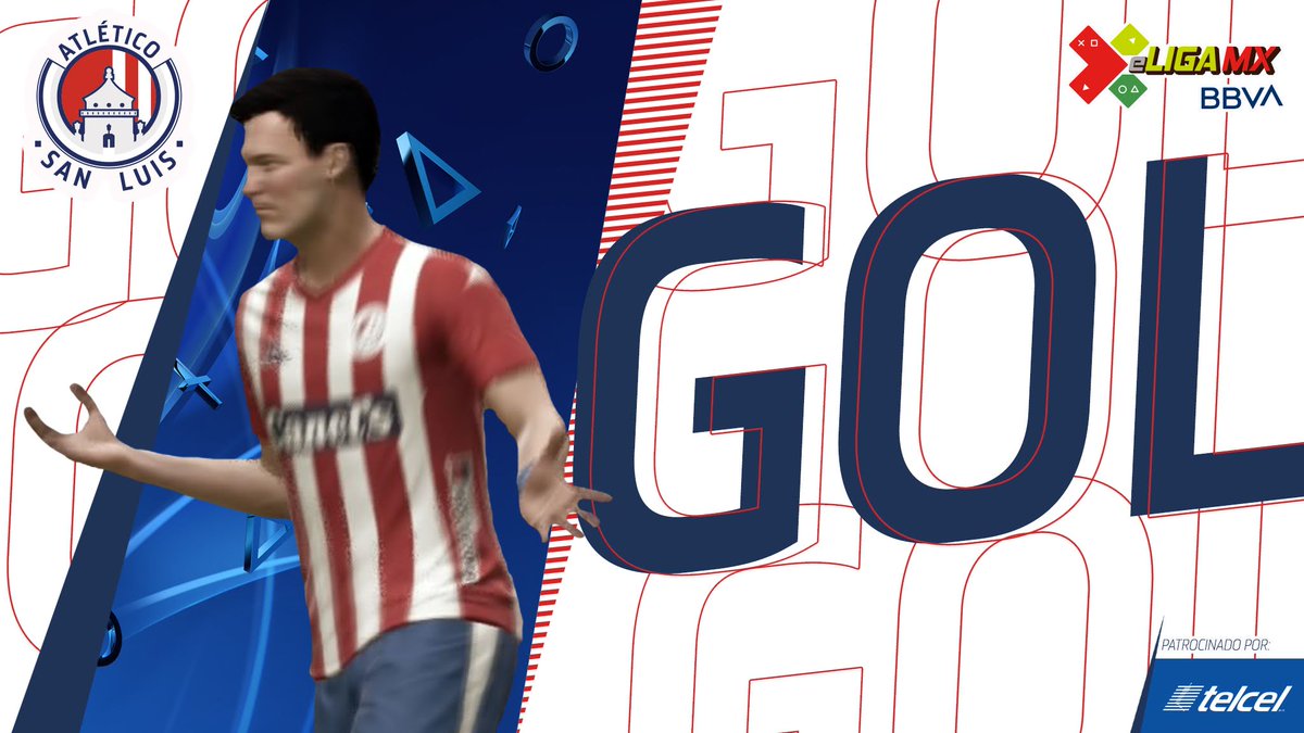 AtletideSanLuis's tweet photo. [eLIGAMX 🎮]  #TIGvsADSL 
⏰ 73´ | ¡GOOOOL! 
Lo hace Germán Berterame 

🐯 2-2 ⚪️🔴

#eLIGAMX 
#TuCasaTuCancha https://t.co/rAOlozqOw2