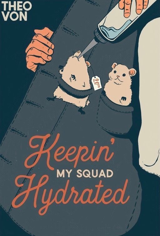 Celebrating all pets today! Adorable, funny and very cute pet prints available 💕

🐹 KEEPIN' MY SQUAD HYDRATED
by Brent Bates <a href="/brentrbatess/">Brent Bates</a> 

#NationalPetday #petday #pets #hamsters
#petlover #illustration #artoftheday 

Print available at inprnt.com/gallery/brentr…