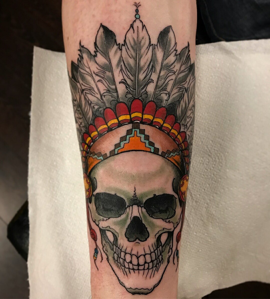 benjibaakarwolfheaddressnativenativeamericannativeamericanheaddress nativeamericangirlnativetattootraditionaltattoos neotraditionalcolorheaddress