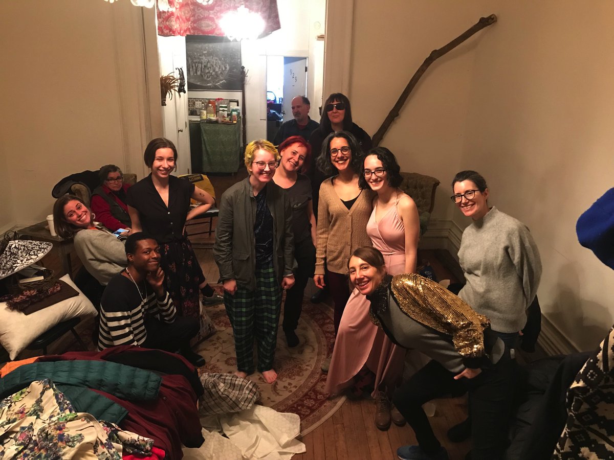polyverse's tweet photo. March 10, 2019: PAGE POETRY PARLOR Clothing Swap, Cat Tyc host #togetherness #pagepoetryparlor #leeannbrown #tornpage https://t.co/wXmQEuVpIS