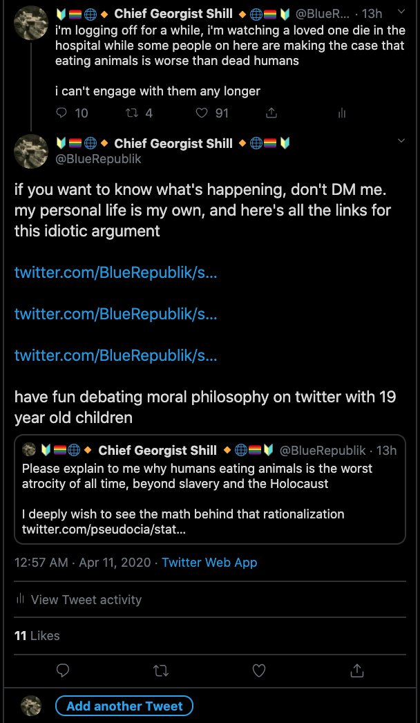 1. to reiterate on some starting points of being an adult, if you are a part of the "lol that& #39;s not an argument!" crowd (who failed to read any of the threads, or if you just want to attack me, I& #39;m not going to respond. Also relevant, please return that same courtesy to Liz/