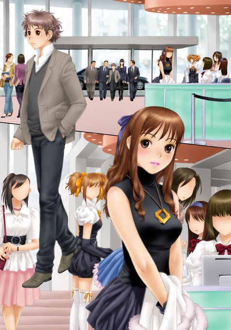 「My doll house」から、台詞フキダシ擬音無し絵〜その,1
対新コロナ自粛生活のストレス発散に貢献できたら良いんだけど…ちょっとエッチなのもあるので注意が必要です(^^;; 