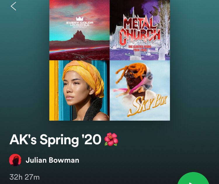 SLIECoop's tweet photo. Curated Hip-Hop, R&amp;B, Rock, POP &amp; more for the spring Quarantine vibe out 🏆🌺 (Only On @Spotify) #Share #Playlists https://t.co/vGi7B1VBNt