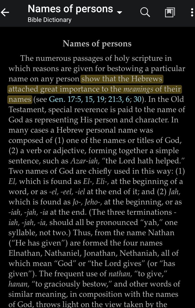 Names and titles evoke action, or at the least - imply potential action & power. Name giving used to be very ritualistic, sacred and symbolic to ancient Israel and further back the timeline to Adam through the Patriarchs. In modern Israel...? https://www.churchofjesuschrist.org/study/scriptures/bd/names-of-persons?lang=eng