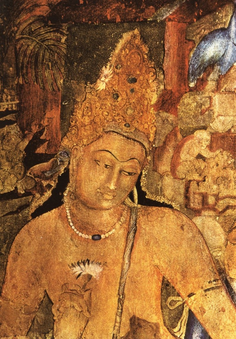 Empires of India - Part 3This part will continue the focus on historical empires of India till 7th Century AD.Image of a painting at Ajanta Caves of Padmapani Bodhisattva.
