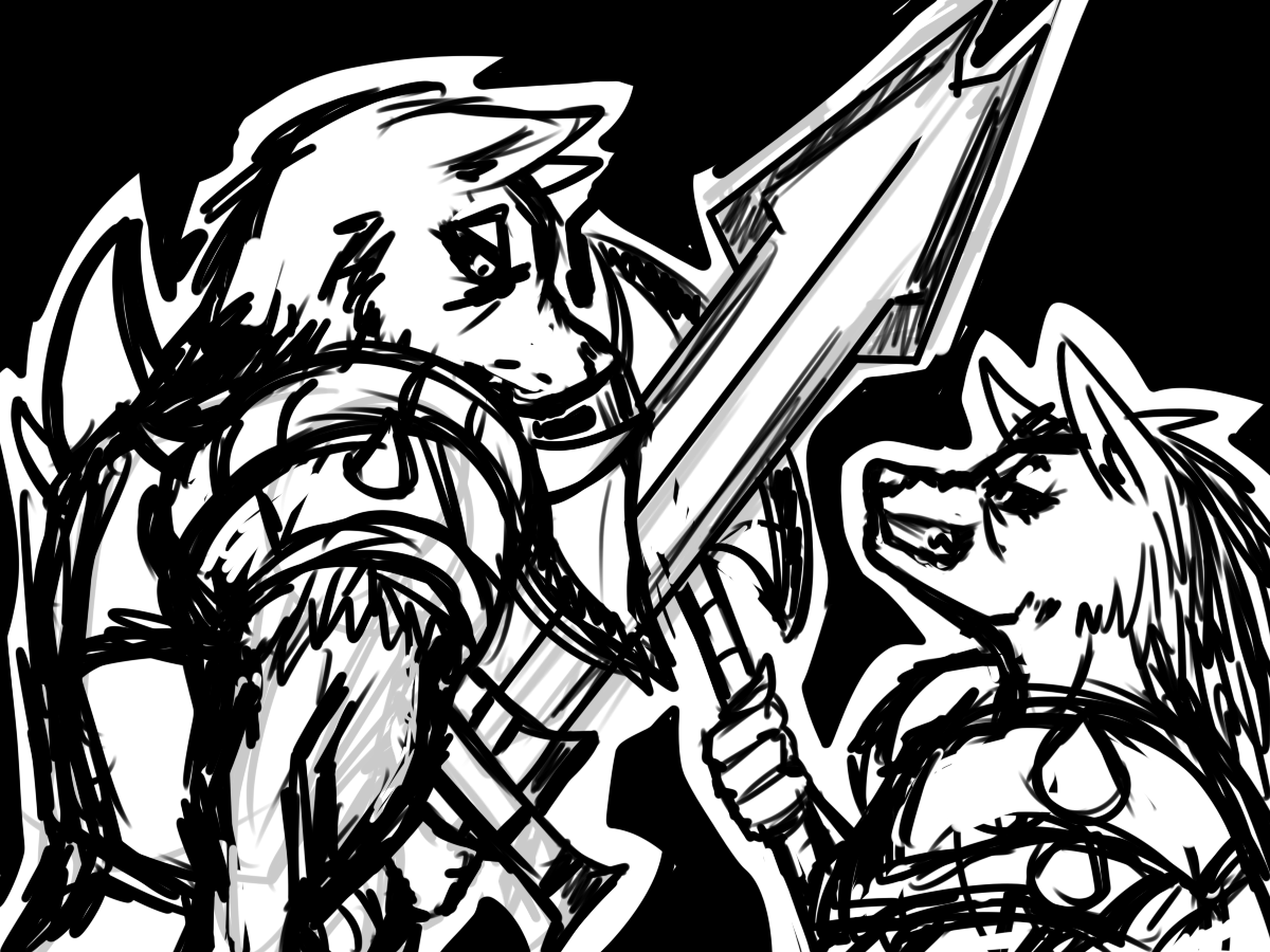 AzerothDumbass's tweet photo. Old sword dogs I never posted. Left (Aleymatr) belongs to me!
#worldofwarcraft #worgen https://t.co/XXwPGSa3et