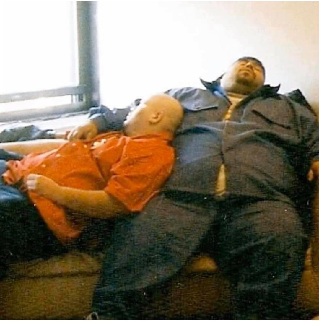 Nothing is sweeter than this pic. Courtesy the IG of <a href="/fakeyeezyboosts/">FYB</a>