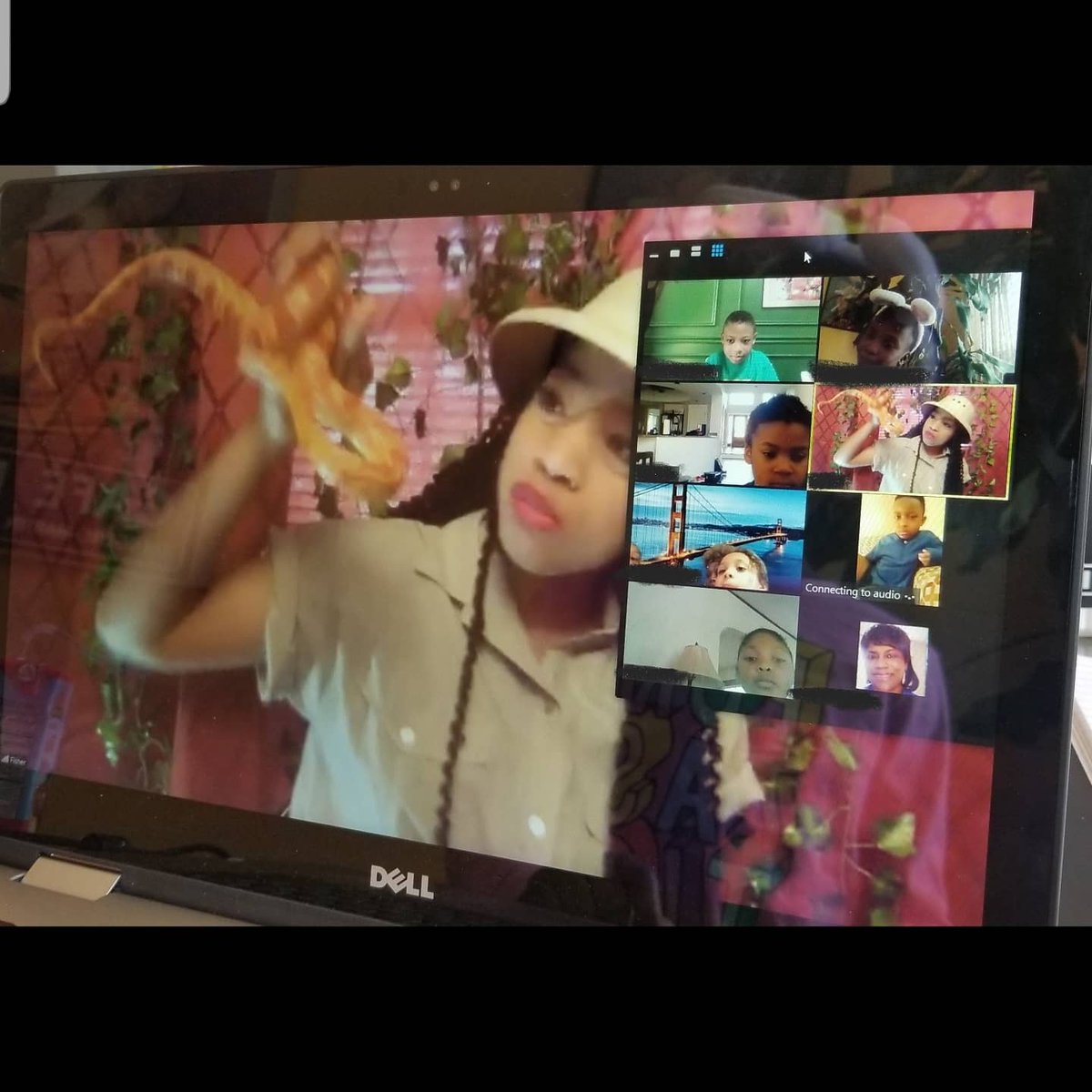 JackandJillDer2's tweet photo. Our youngest group had a virtual activity with a zoologist! Thank you #jamakasjungle for hanging out with us today!

#dcjj #jjmwr #SaferAtHome https://t.co/1DXWNz3jFR