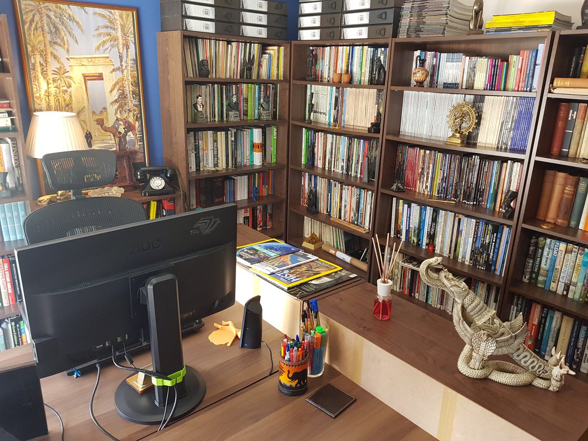 BillyHoworth's tweet photo. After a busy week of tidying and moving books around, my library is finally ready to move into

#homedecor #library #librariesofinstagram #homelibrary #homelibrarygoals #reading #books #writingroom #study https://t.co/CzaqaWXxUC