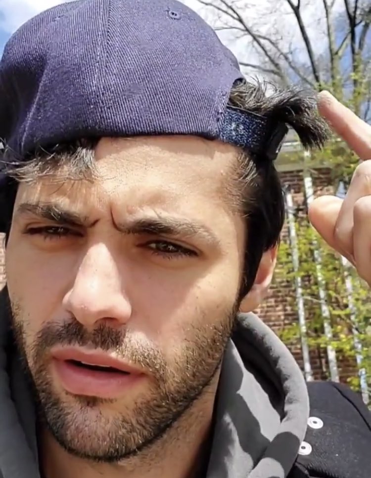 No I'm not worried about his sanity bc this is a normal day for him