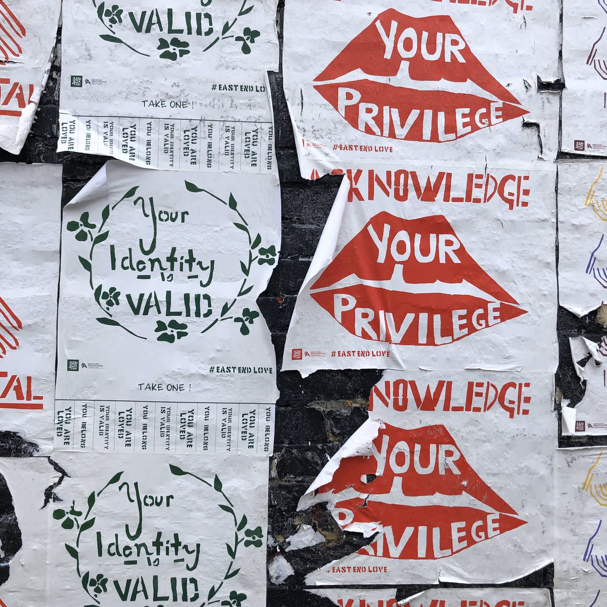 TriangleProgram's tweet image. Triangle Program Art and Important messages are still in the community a year later thanks to @EastEndArtsTO