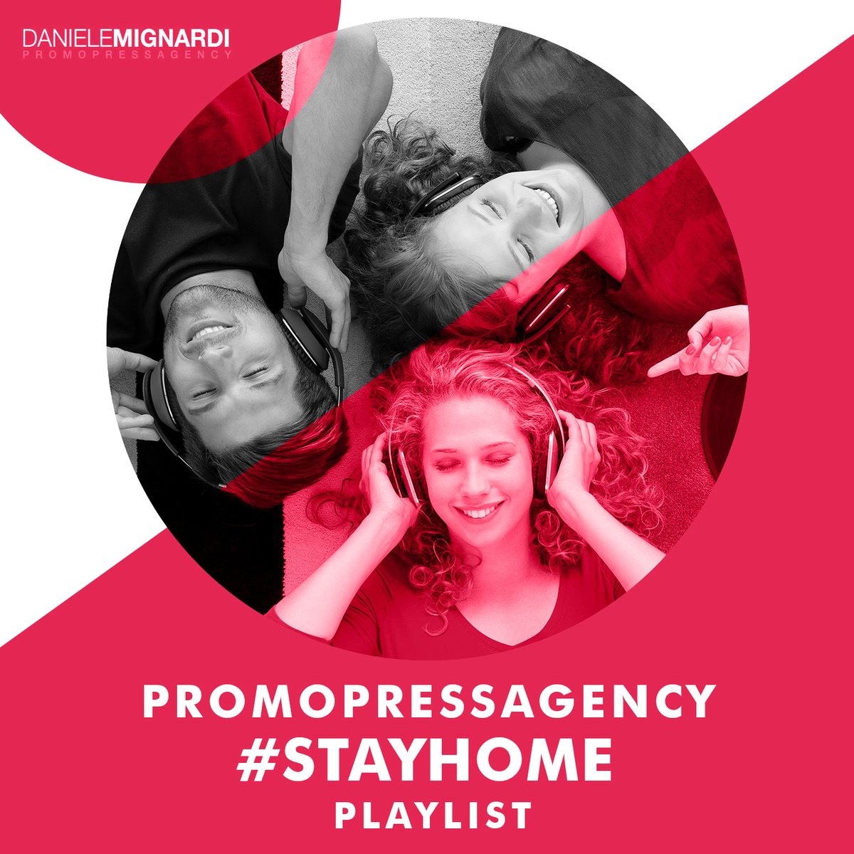 La playlist, il nostro modo di augurarVi una Serena Pasqua. Torneremo ancora...ad abbracciarci! 🍀💚

open.spotify.com/playlist/6RamY… #NowPlaying 

#iostoacasa #BuonaPasqua #12aprile #promopressagency