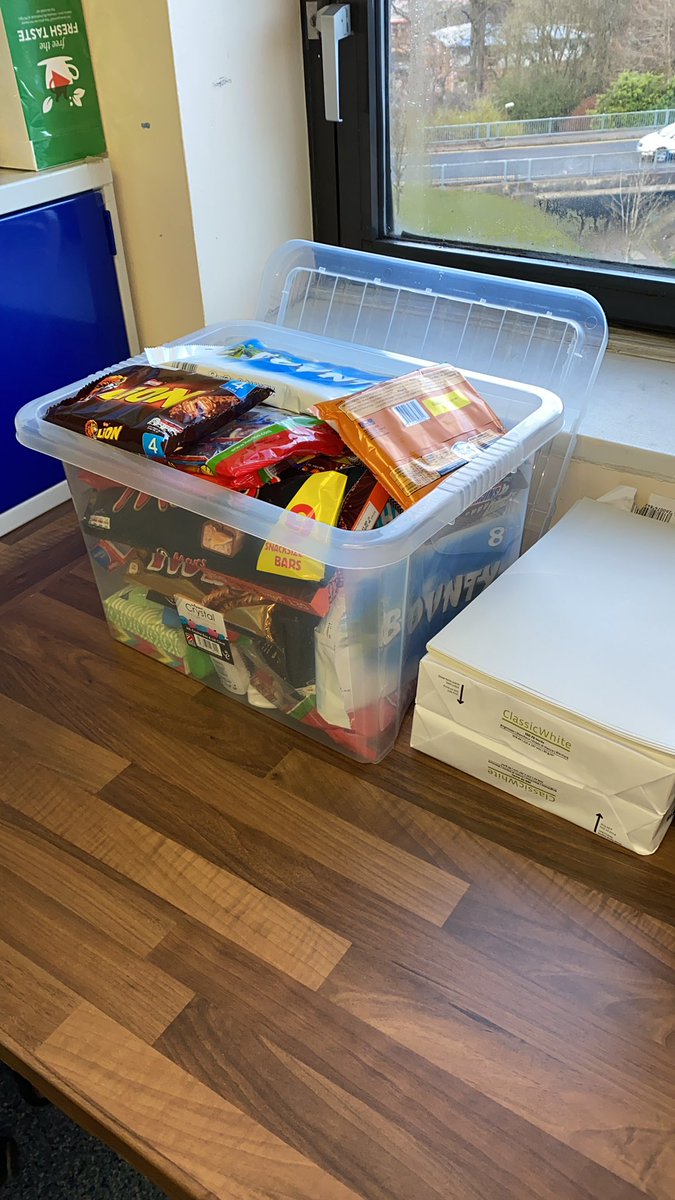 Refuel and refresh box restocked this week. There are some healthy snacks in there!!