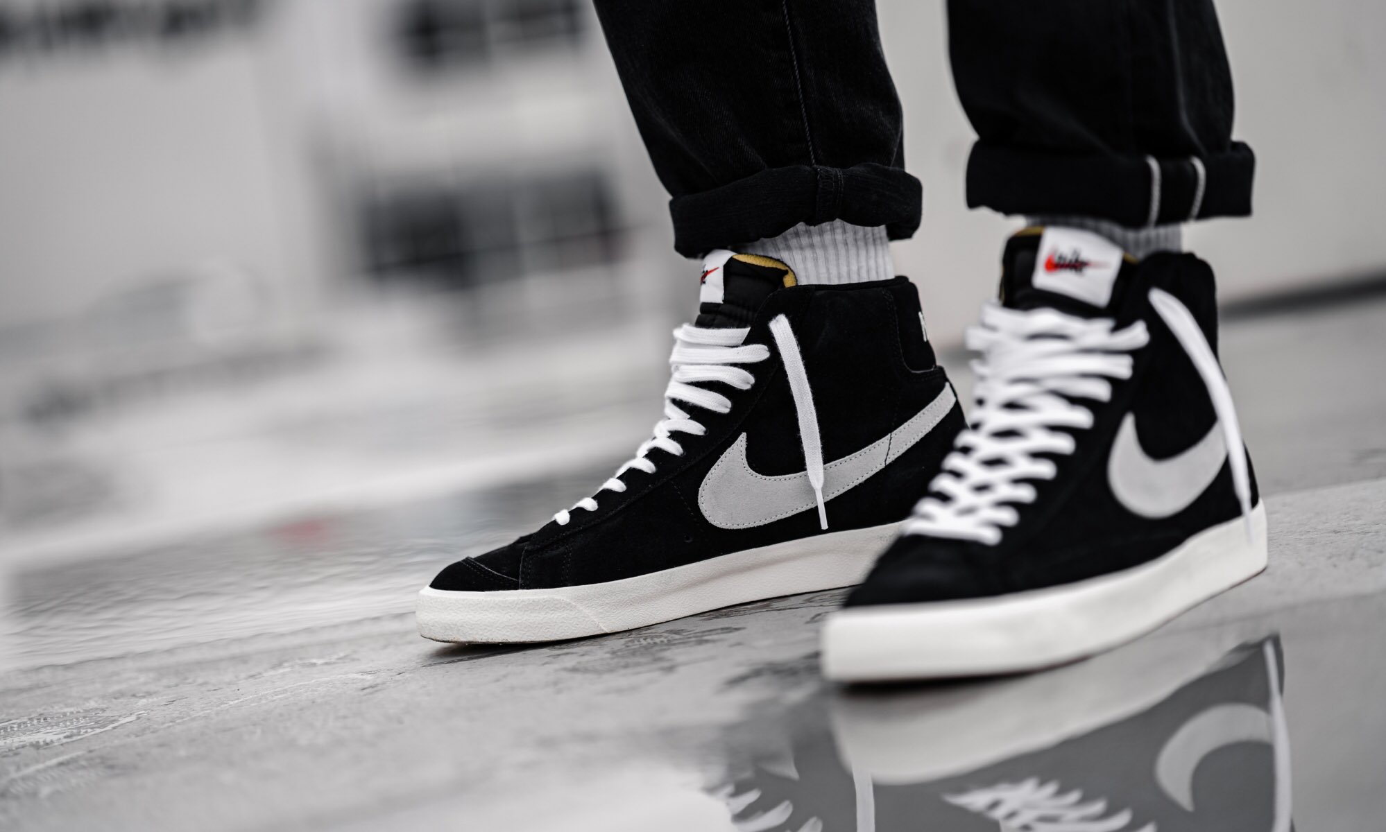 nike mid blazer 77 suede