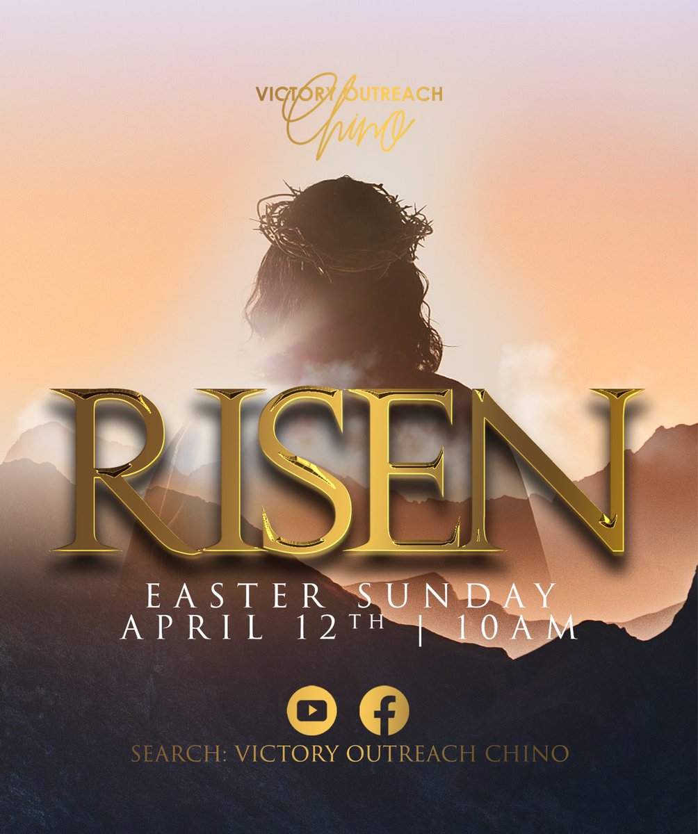 vochino's tweet photo. We are counting down to Easter Sunday! The glorious resurrection of our Savior Jesus Christ. Join us online at 10 Am as our founder, Pastor Sonny shares and illustrates the gospel message. Share it with your fiends (link in bio) and tag 5 friends ! #Easter #Resurrection #Jesus https://t.co/tyhDn9ta5q