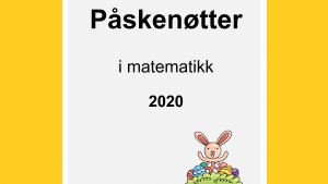planetpsyd's tweet photo. Påskenøtter i matematikk med regne, lese og tenkeoppgaver på norsk! https://t.co/A5AlboKnxW

#påske #norsk #matte #påskenøtter #hefte #matematikk #oppgaver #Norge #påskeegg https://t.co/dcbO3rxR8A