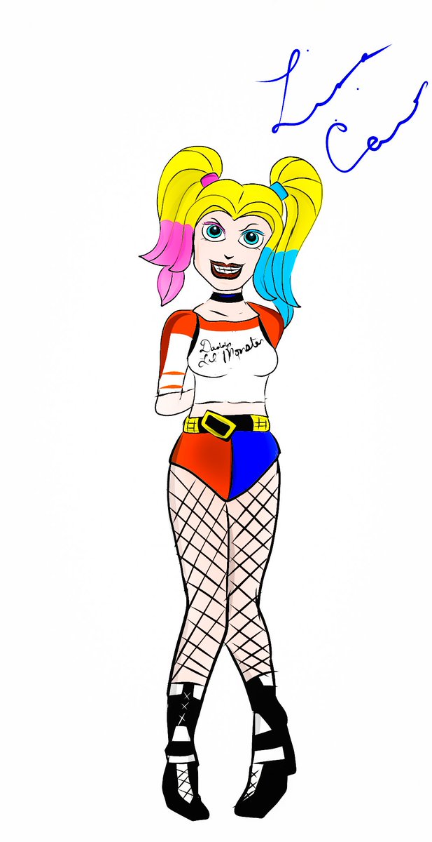 artlisa84's tweet photo. Love #HarleyQuinn. #suicidesquad #dccomicd #fanart #batman #cartoon #cartoons #cartoonist #digitalart #digitalartist https://t.co/SdJQmePJPu