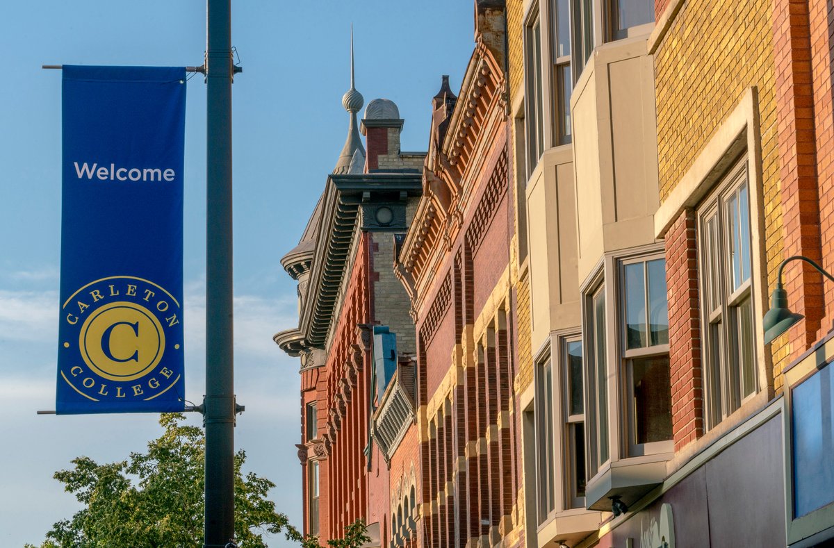 Carleton College tweet media