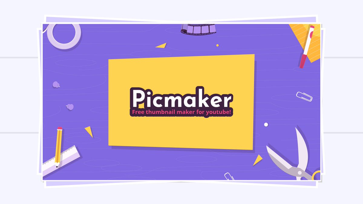 Picmaker: best Online YouTube Thumbnail Makers