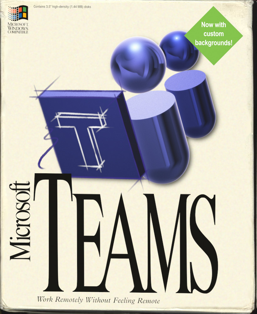 For reasons unbeknownst to man, I’ve turned  @MicrosoftTeams into a 1993 Microsoft product.