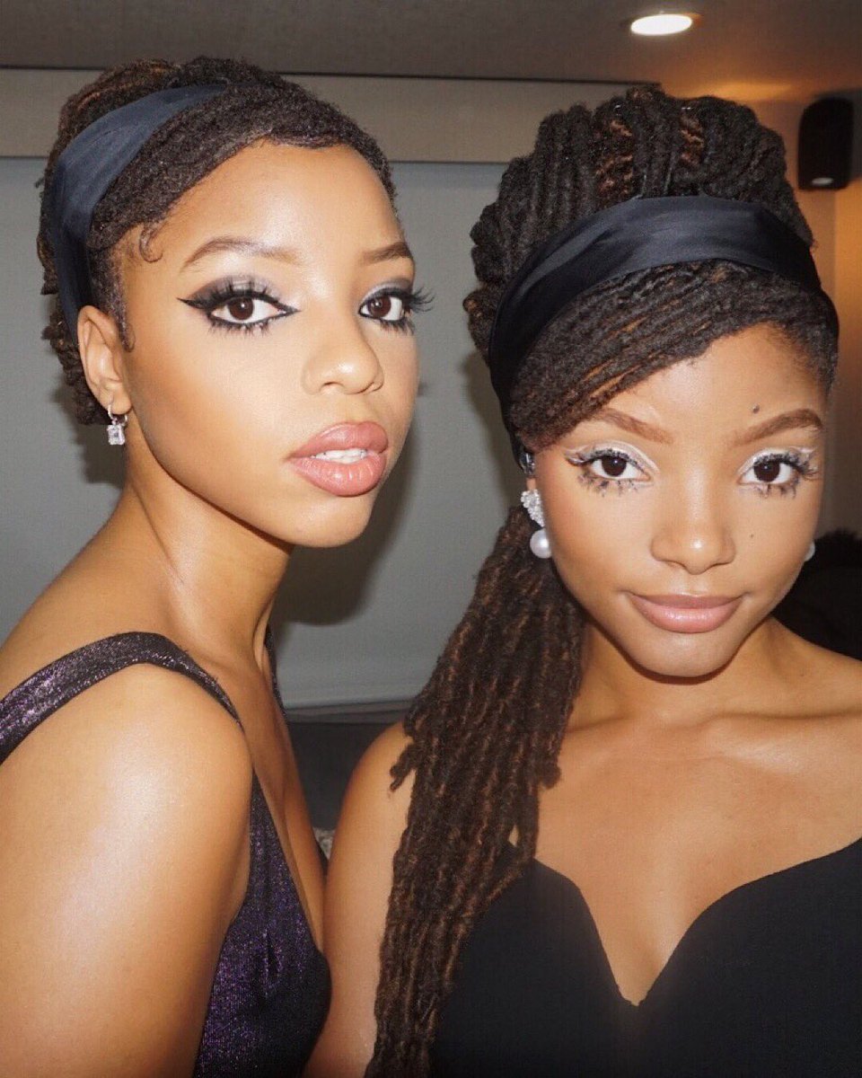  @chloexhalle.These are what we call musical prodigy queens. “Ungodly Hour” their new album is expected to drop soon and if it’s anything like the last you better tune in. And y’all better watch Halle’s “Little Mermaid”.