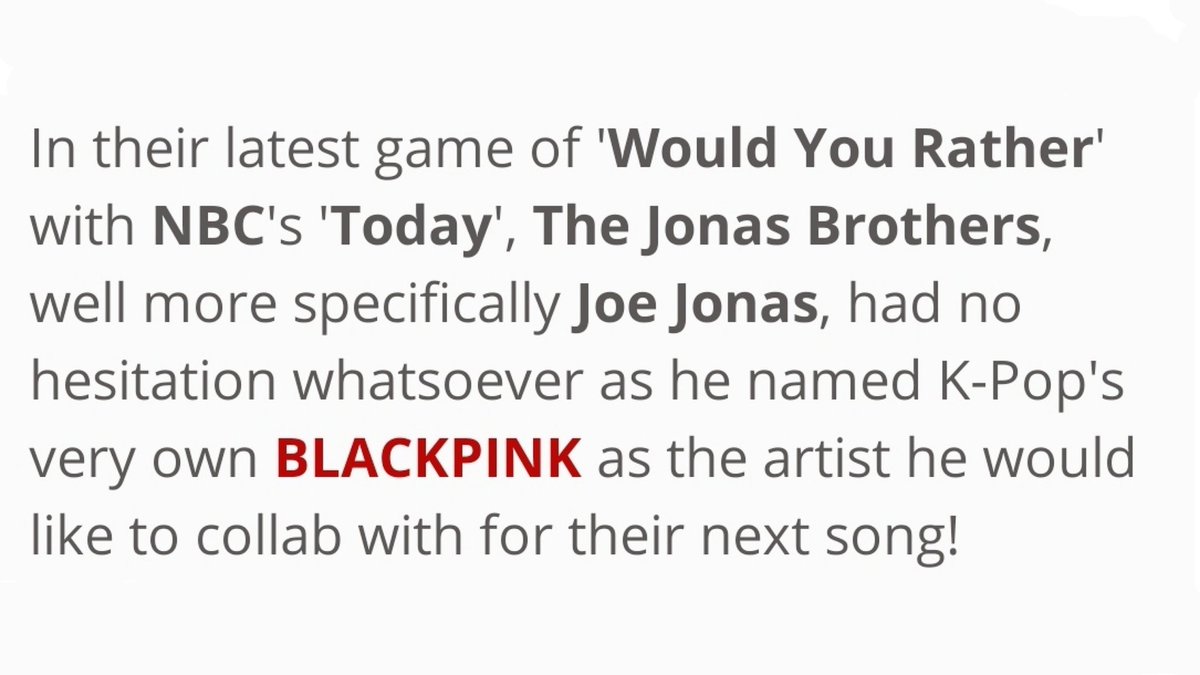 Countless other artists and producers have expressed their love and desire to work with Blackpink but YG chooses to ignore them all and give the girls nothing.