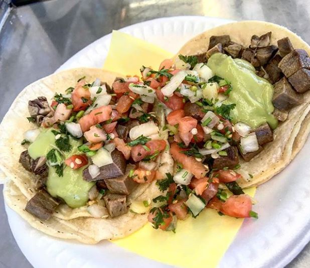 PetersElLocoWC's tweet photo. It's difficult to think anything but pleasant thoughts while eating our Lengua Tacos! All of our tacos contain fresh chunky salsa, fresh avocado sauce and are wrapped in two soft corn tortillas. 🤤🤤🤤
#Tacos https://t.co/kCwjpC1n9R