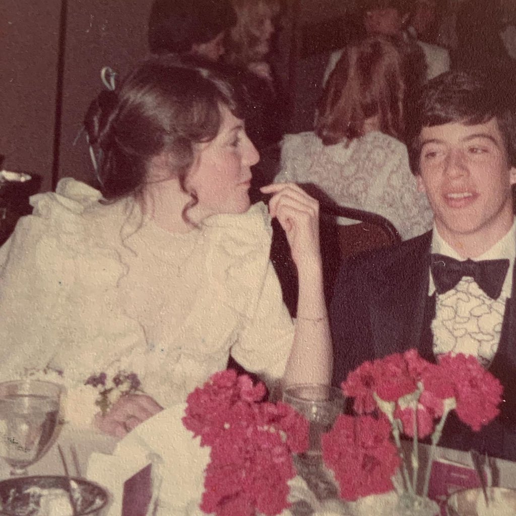 MrsHileGHS's tweet photo. @MyZvilleSchools @GHSPurplePride ZCHS prom 1982 and 1983 😳😂. Celebrating the #Classof2020 #classof83 #vintage #80sstyle https://t.co/jZA6XHXEZT