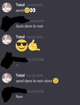 M'enfin, qqn m'a dit en DM "qu'il avait changé" mais j'y crois de 0. Ces gens ont besoin de se faire soigner (encore une fois j'étais pas la seule à avoir subi).